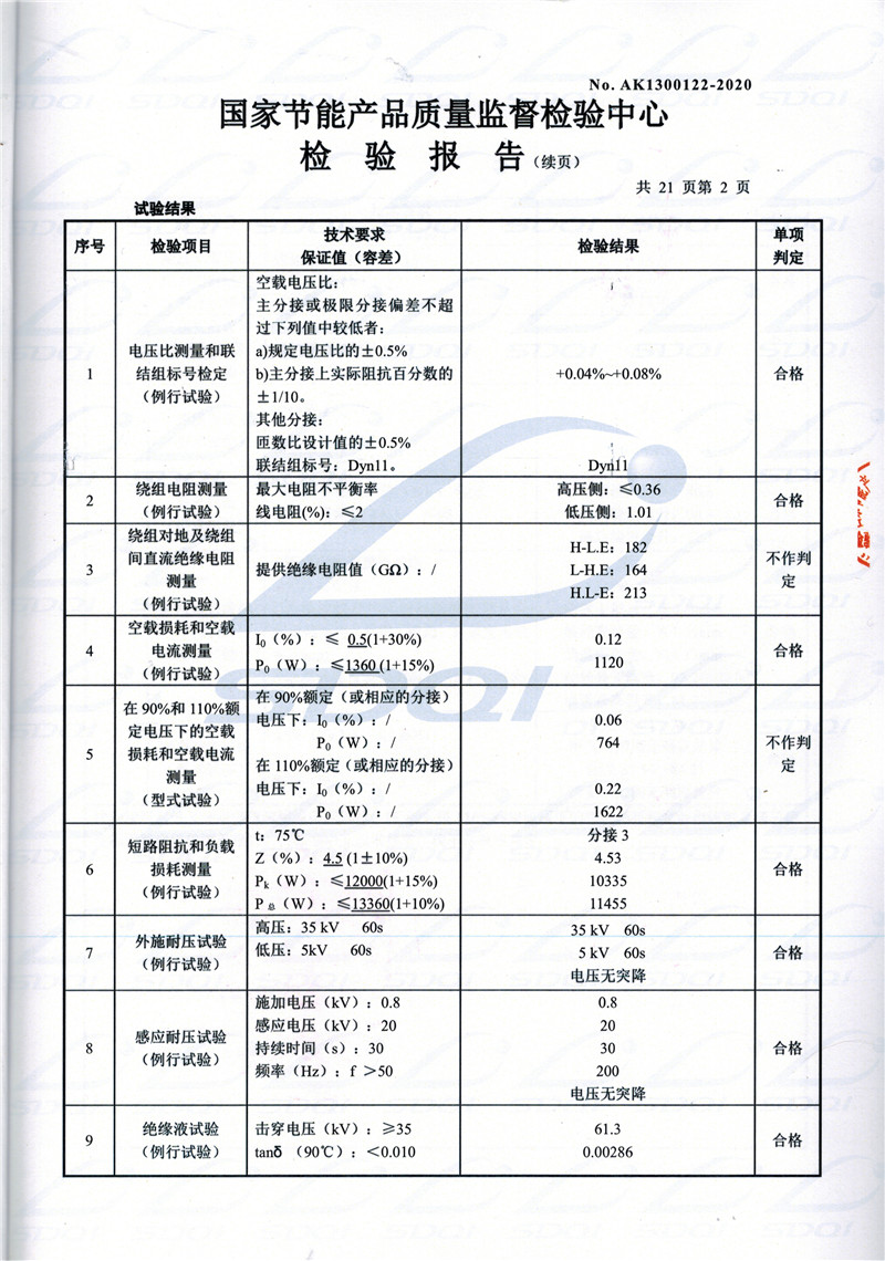 高低压试验报告-S11-1250保康保康保康油浸式变压器-2.jpg